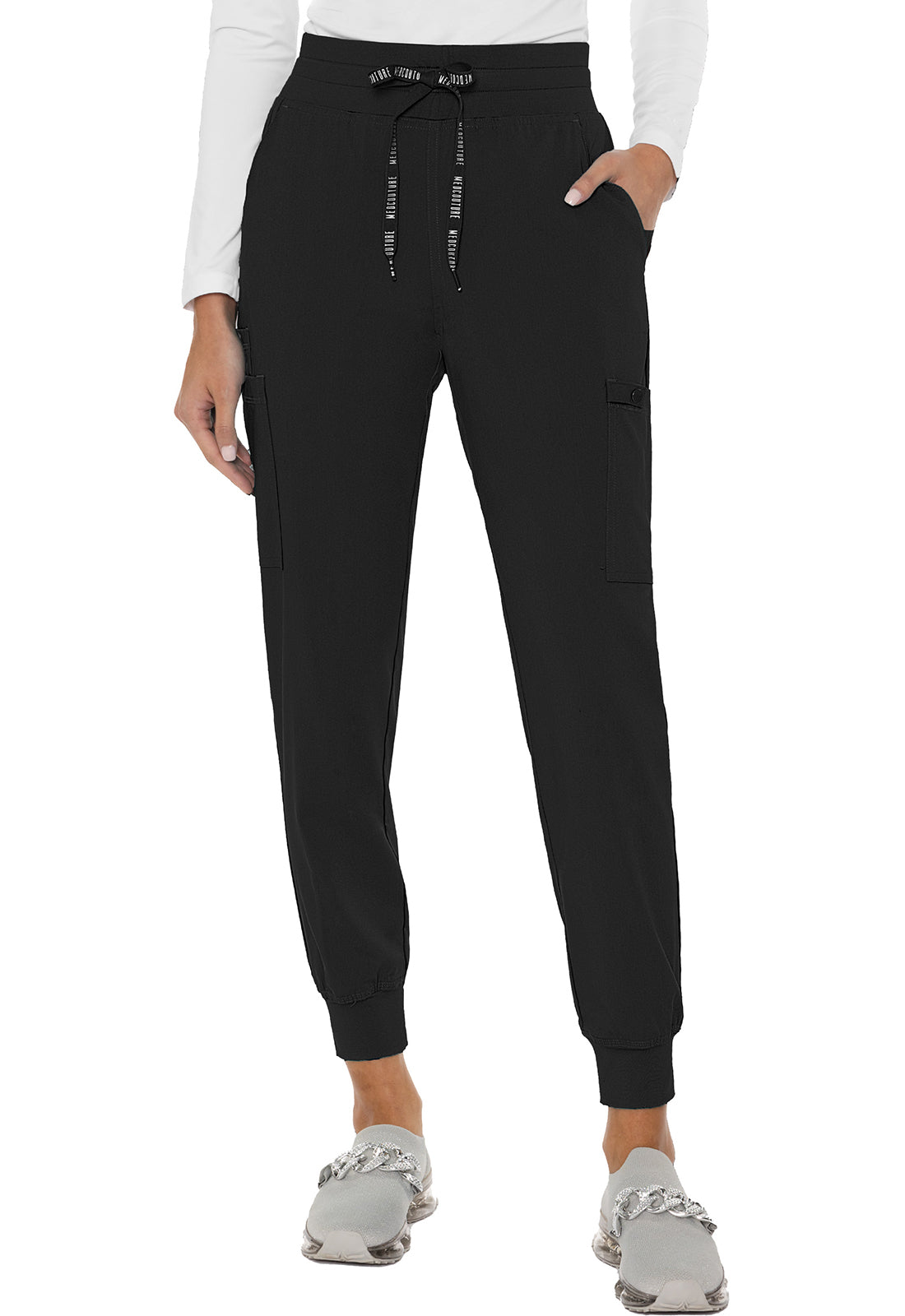 Med Couture Touch Women's MC7705 Double Cargo Jogger