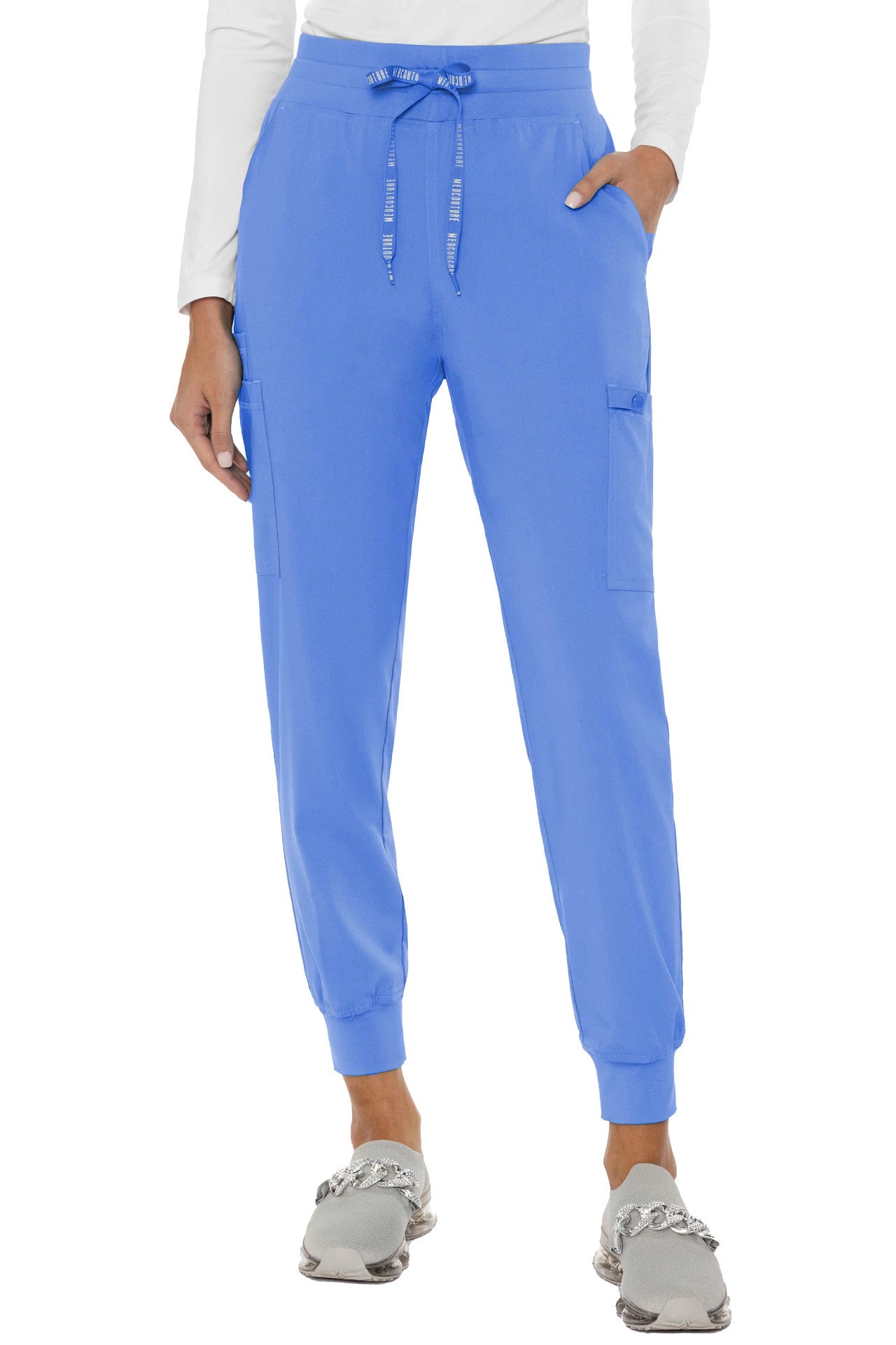 Med Couture Touch 7705 Petite Double Cargo Jogger