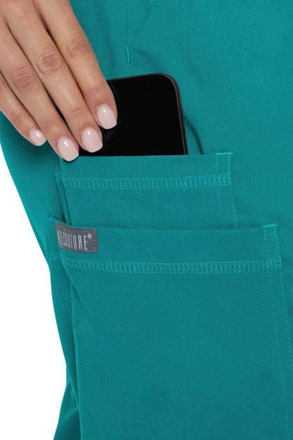 Med Couture Touch 7705 Petite Double Cargo Jogger
