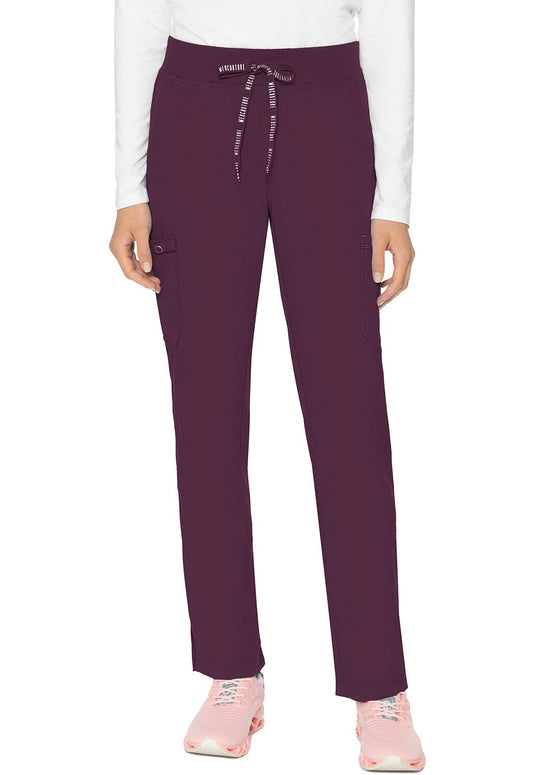 Pantalón de yoga con cintura de jersey para mujer 7725 Med Couture Touch