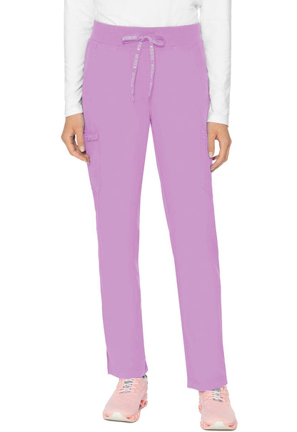 Pantalón de yoga con cintura de jersey para mujer 7725 Med Couture Touch