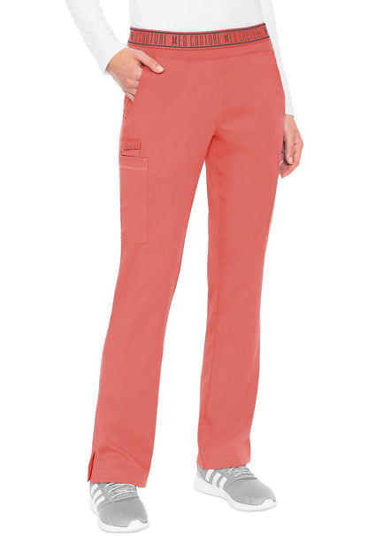 Med Couture Touch Women's MC7739 Yoga 2 Cargo Pocket Pant