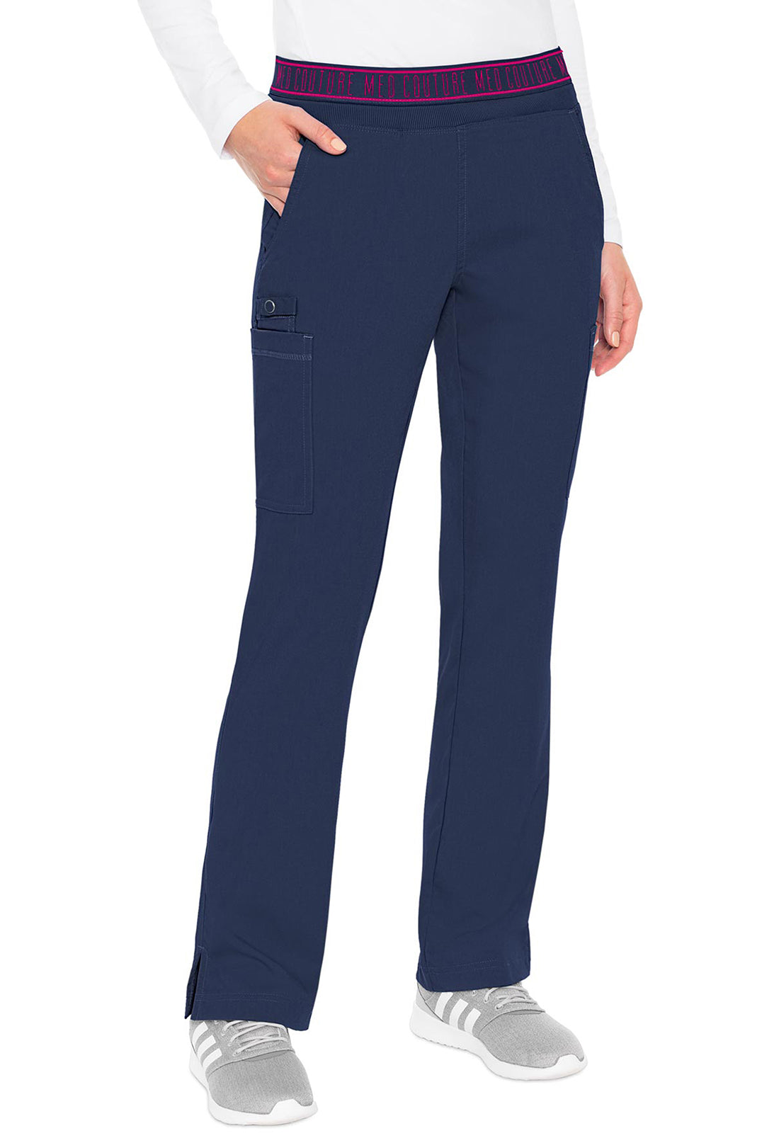 Med Couture Touch Women's MC7739 Yoga 2 Cargo Pocket Pant