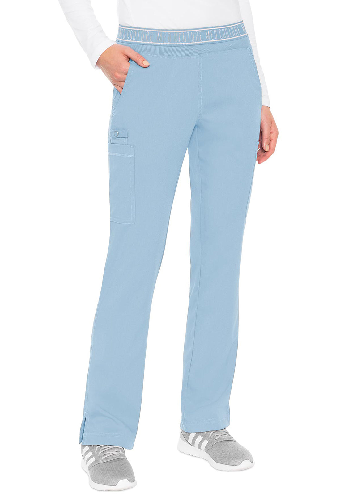 Med Couture Touch Women's MC7739 Yoga 2 Cargo Pocket Pant