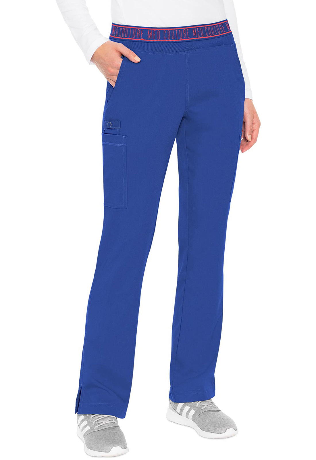 Med Couture Touch Women's MC7739 Yoga 2 Cargo Pocket Pant