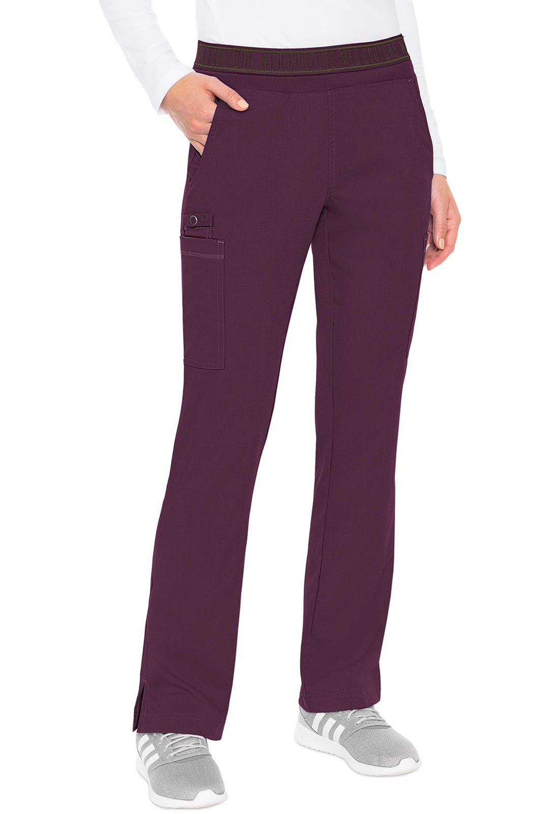 Med Couture Touch Women's MC7739 Yoga 2 Cargo Pocket Pant