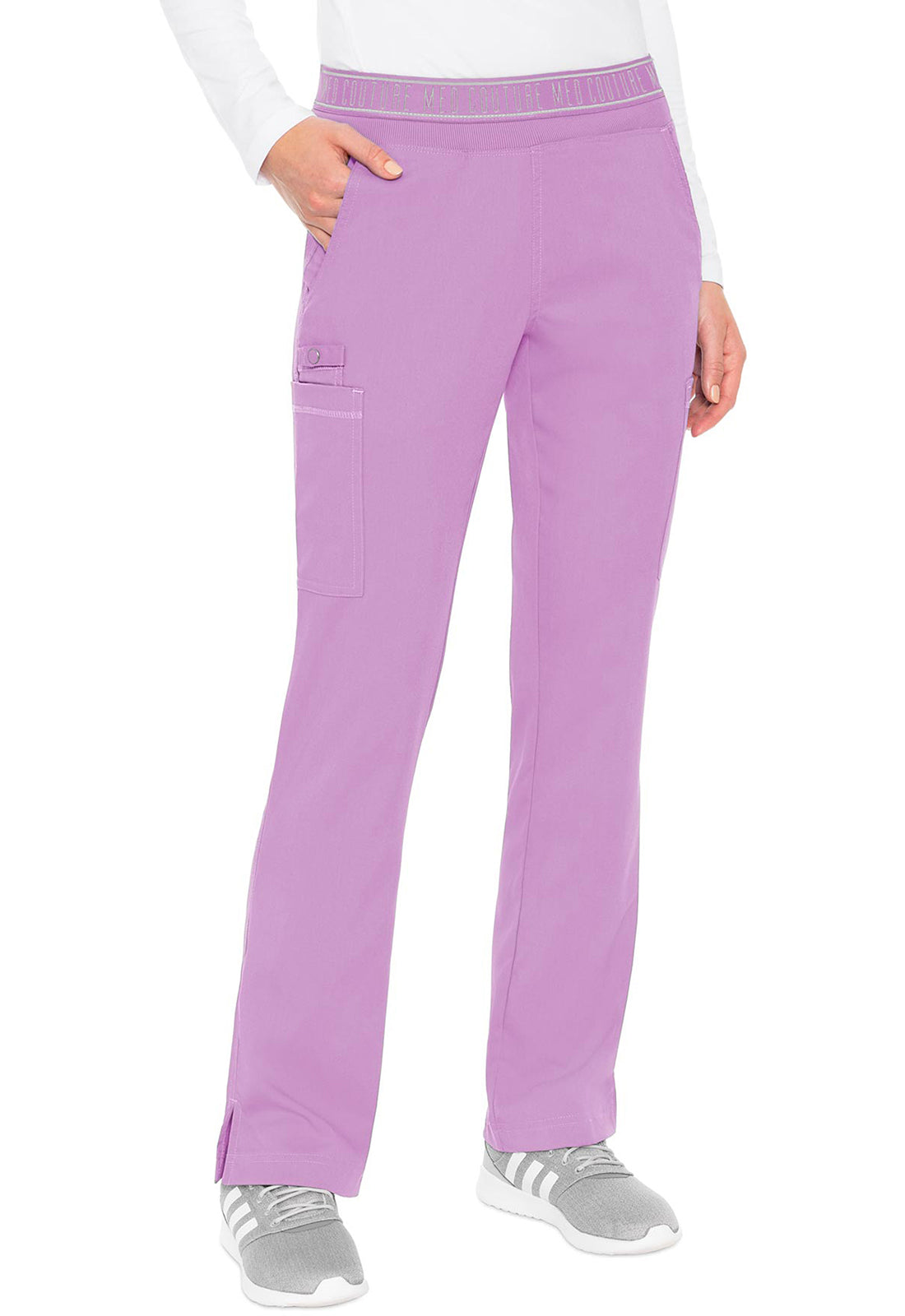 Med Couture Touch Women's MC7739 Yoga 2 Cargo Pocket Pant