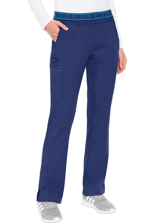Med Couture Touch Women's MC7739 Yoga 2 Cargo Pocket Pant