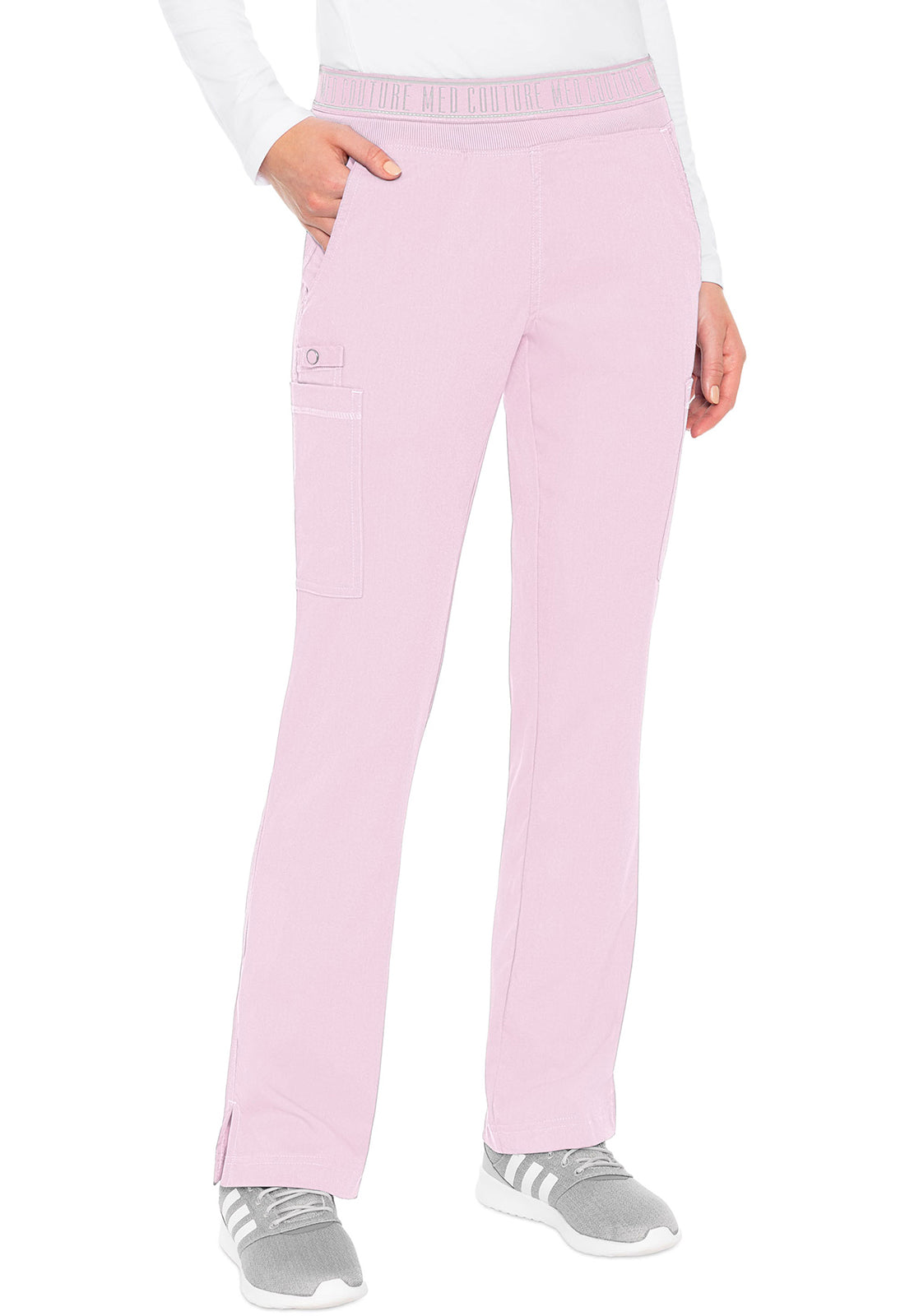 Med Couture Touch Women's MC7739 Yoga 2 Cargo Pocket Pant