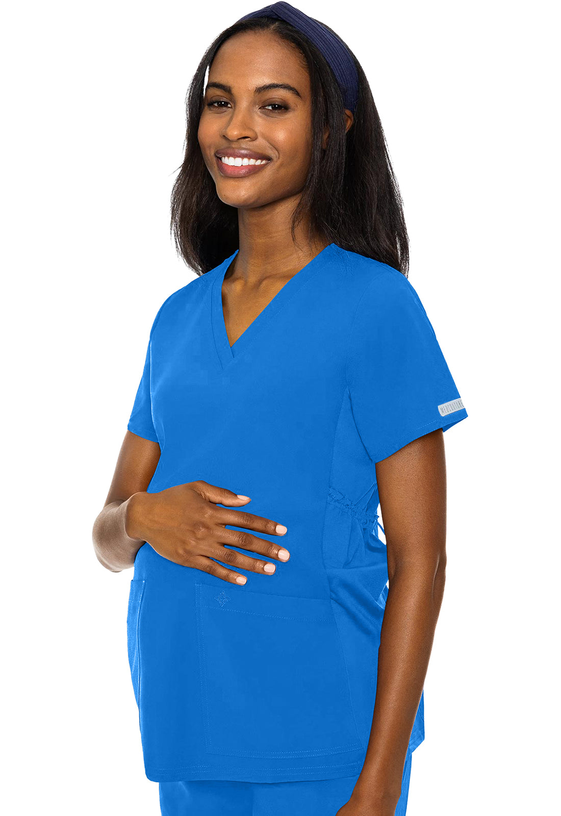 Med Couture Maternity Women's MC8459 Maternity V-Neck Top