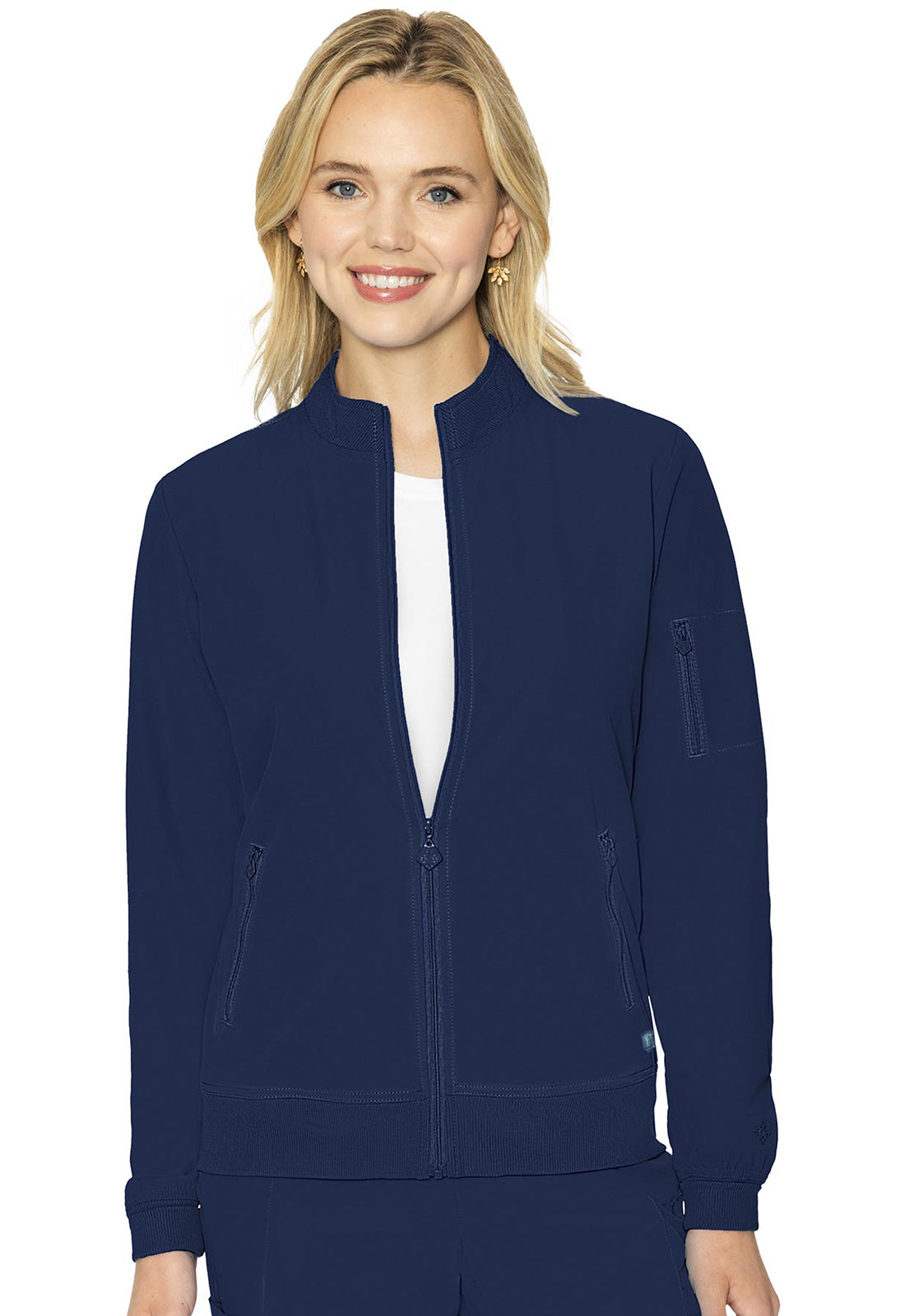 Med Couture Peaches Women's MC8674 Warm-Up Jacket