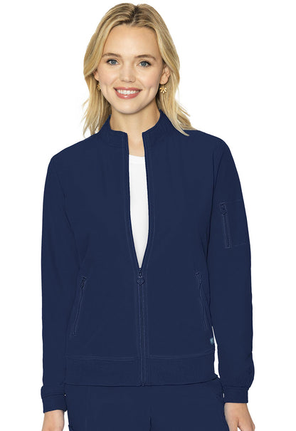 Med Couture Peaches Women's MC8674 Warm-Up Jacket