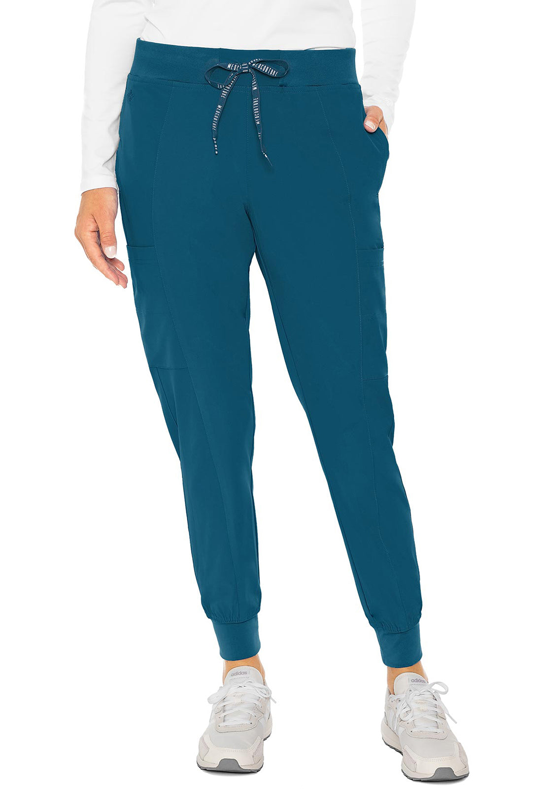 Med Couture Peaches Women's MC8721 Seamed Jogger