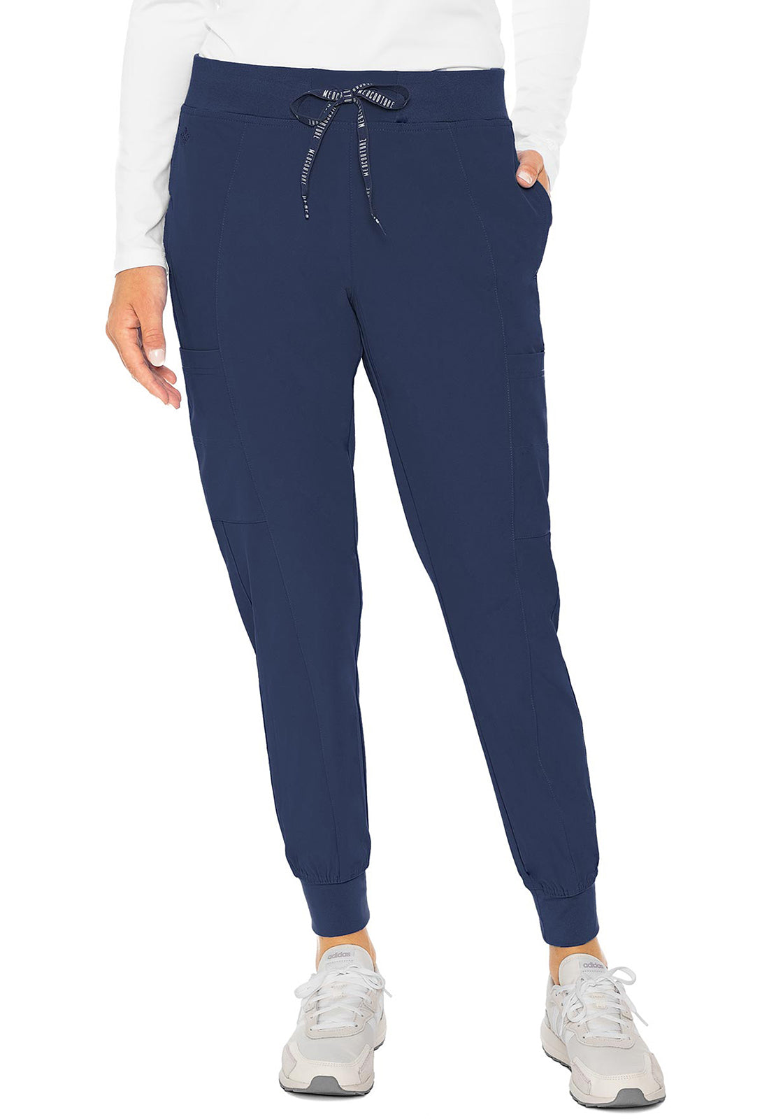 Med Couture Peaches Women's MC8721 Seamed Jogger