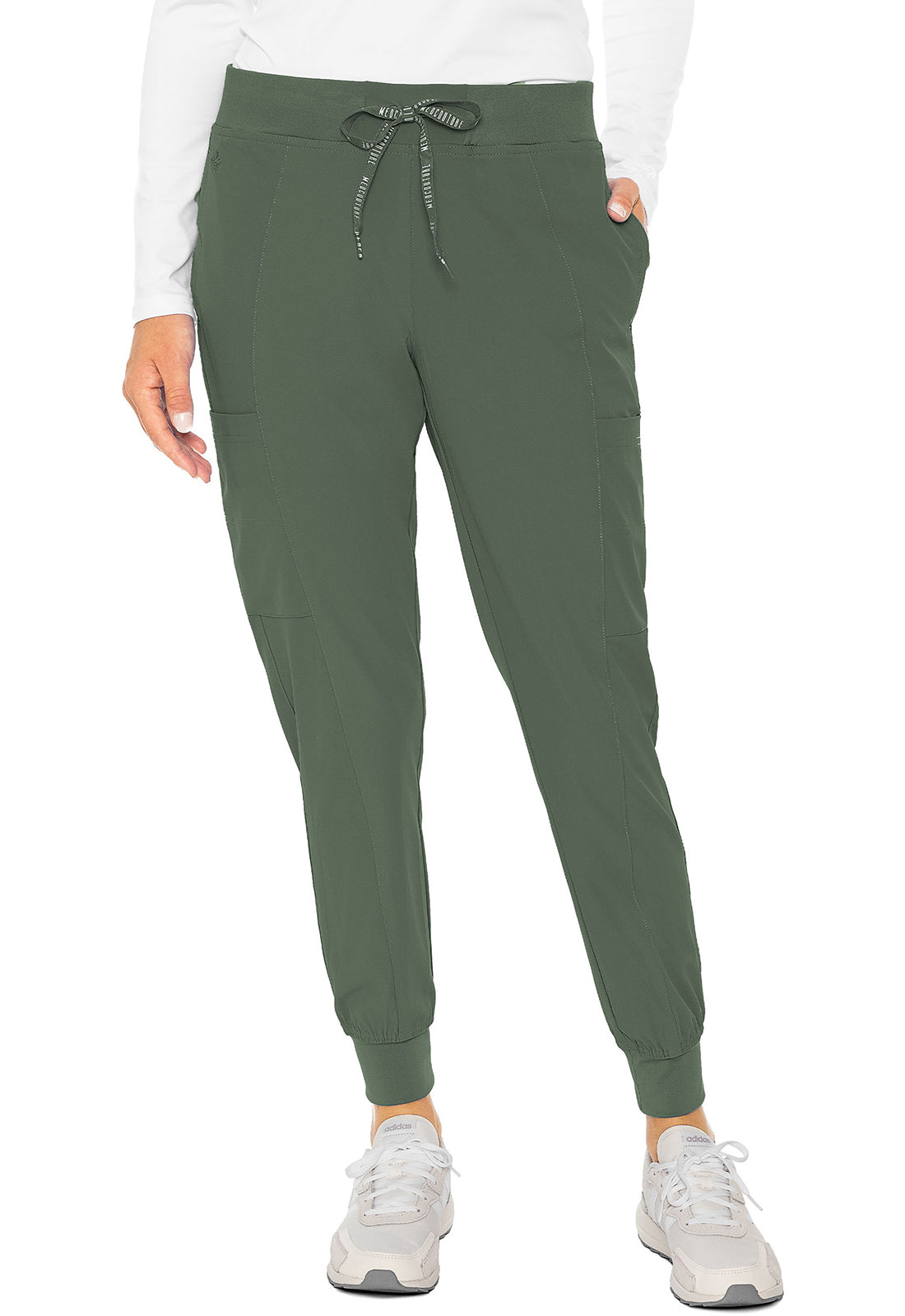 Med Couture Peaches Women's MC8721 Seamed Jogger