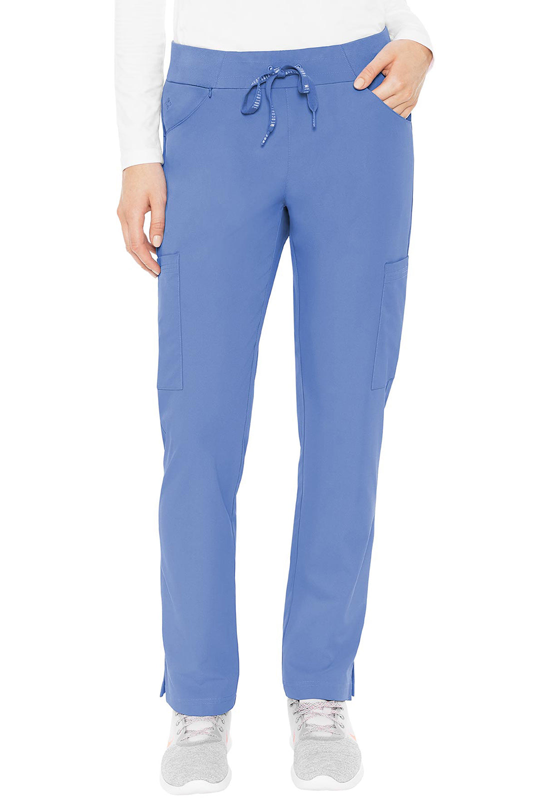 Med Couture Peaches Women's MC8733 Scoop Pocket Pant