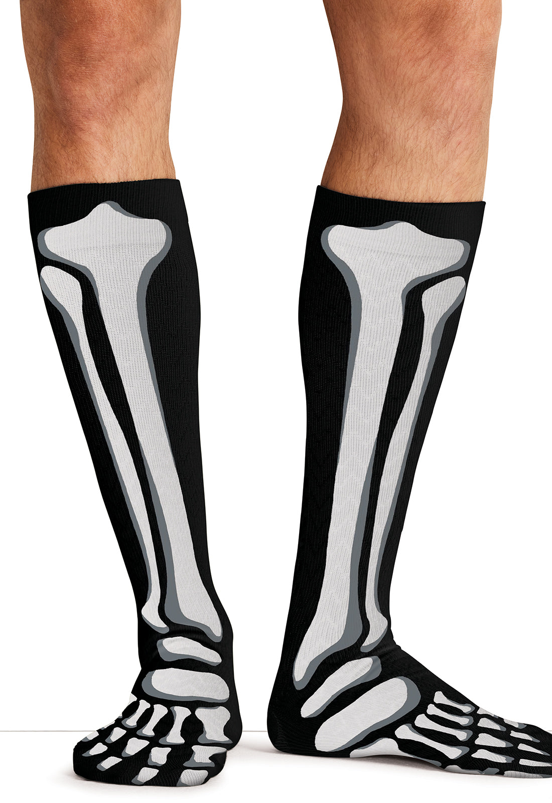 Cherokee Legwear Men's MPRINTSUPPOR Men's 10-15mmHg Compression Socks