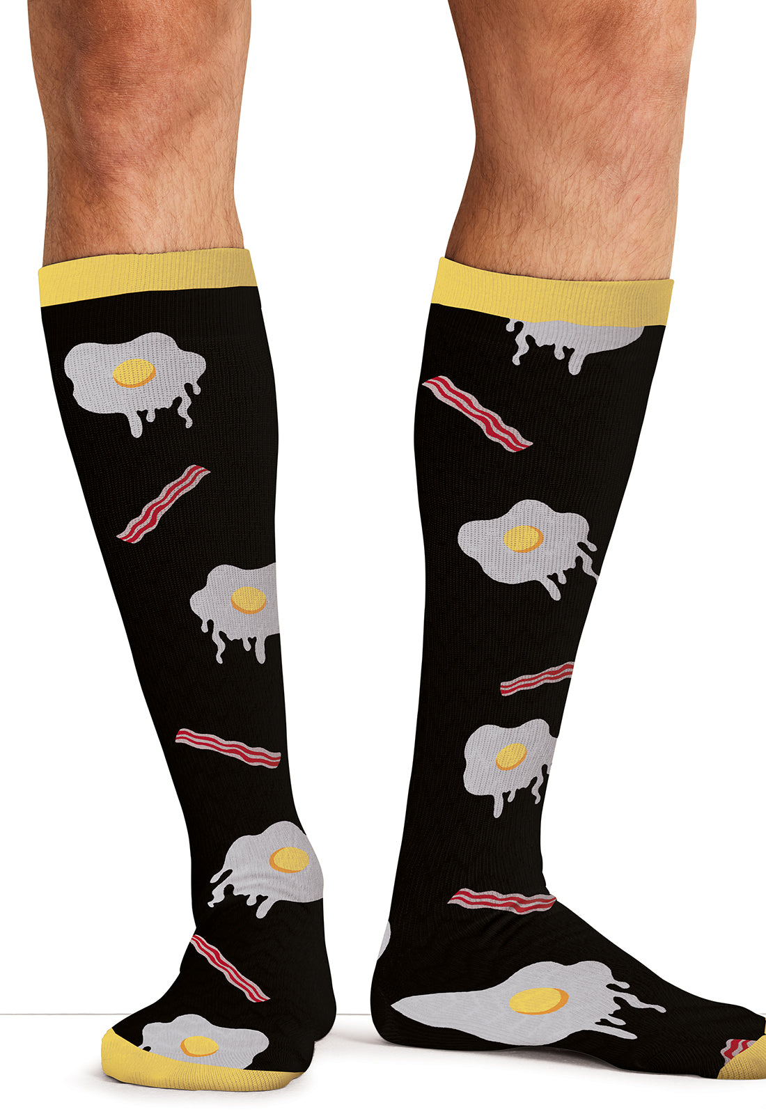 Cherokee Legwear Men's MPRINTSUPPOR Men's 10-15mmHg Compression Socks