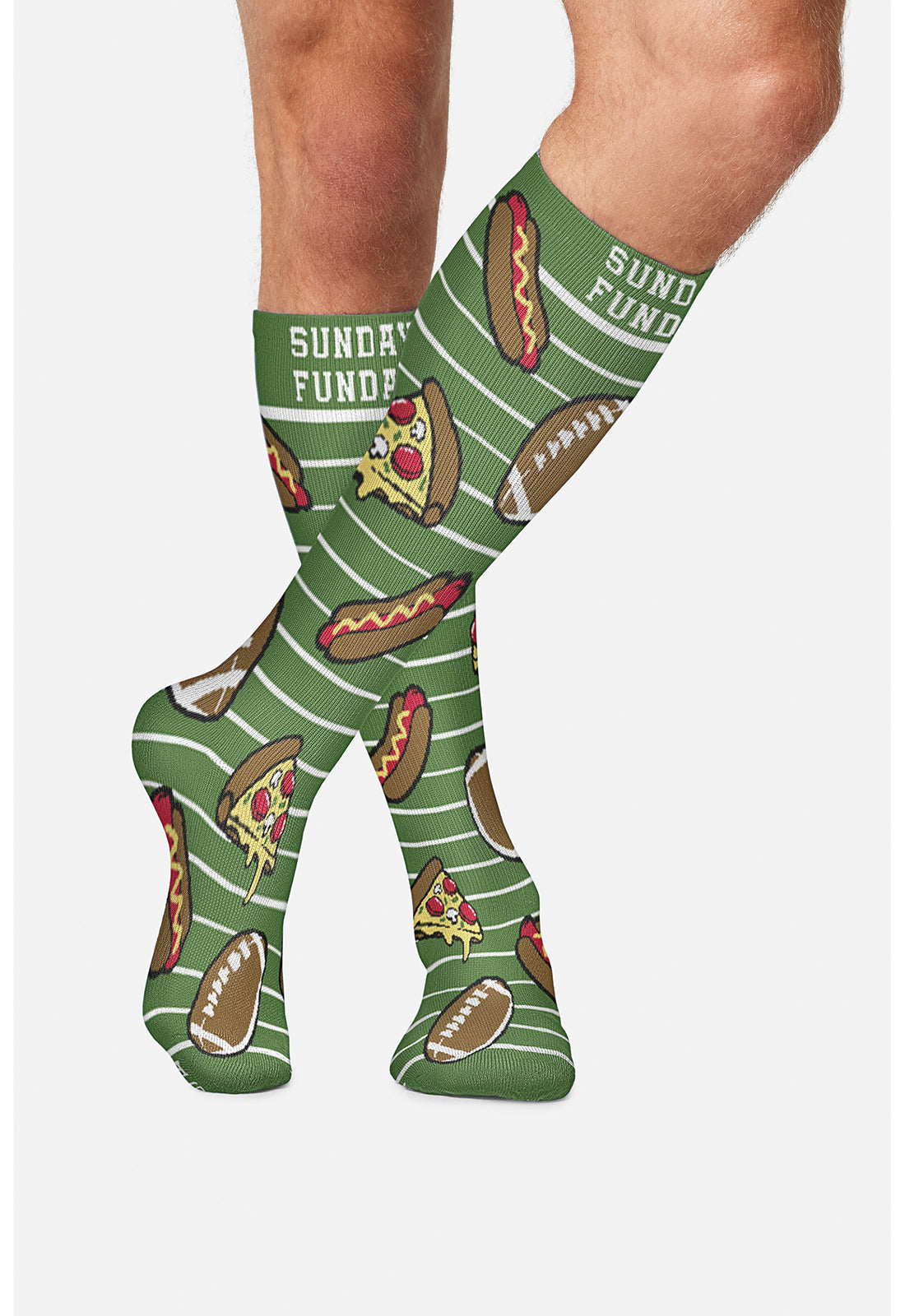 Cherokee Legwear Men's MPRINTSUPPOR Men's 10-15mmHg Compression Socks