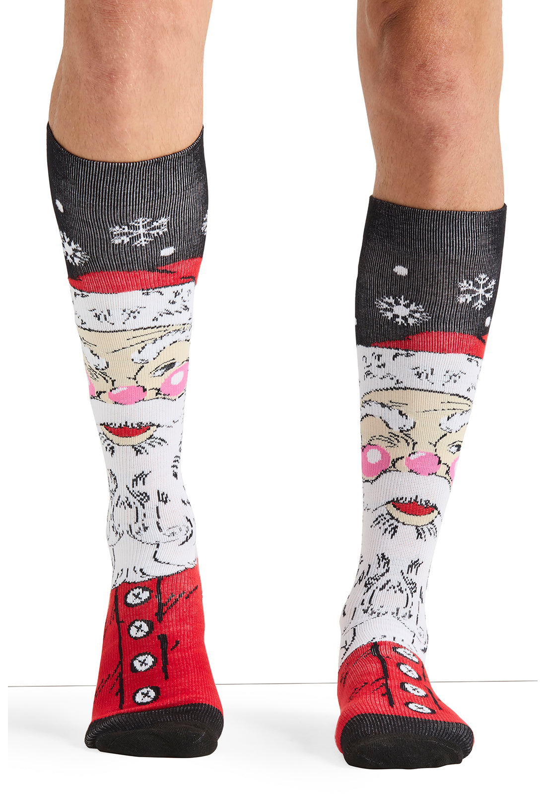 Cherokee Legwear Men's MPRINTSUPPOR Men's 10-15mmHg Compression Socks