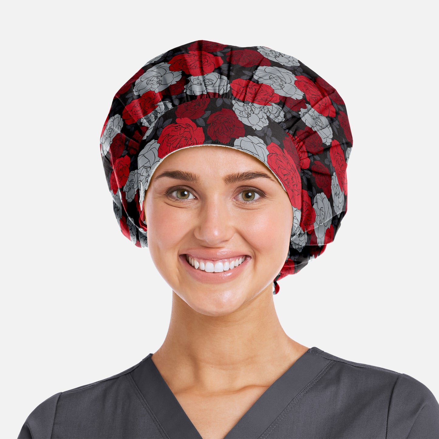 Maevn Scrub Cap NC325 Printed Unisex Bouffant Cap