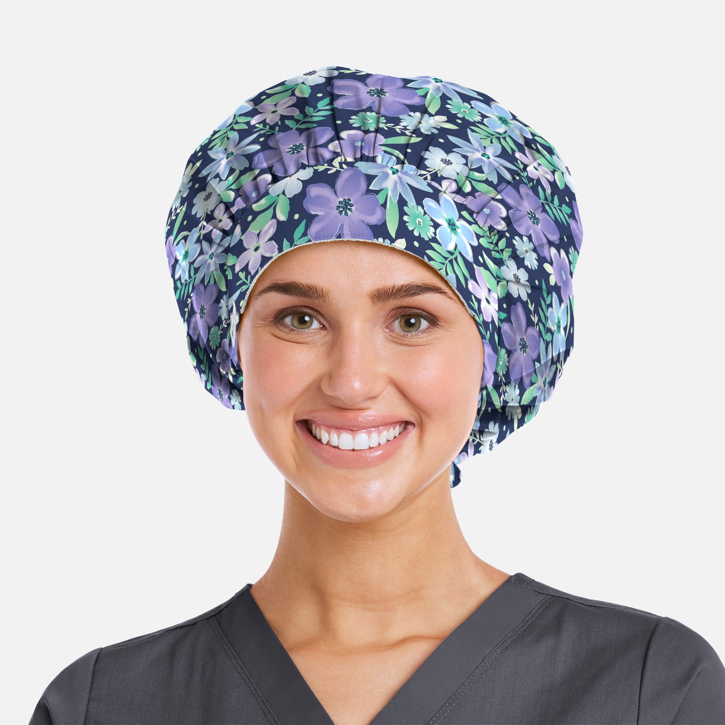 Maevn Scrub Cap NC325 Printed Unisex Bouffant Cap