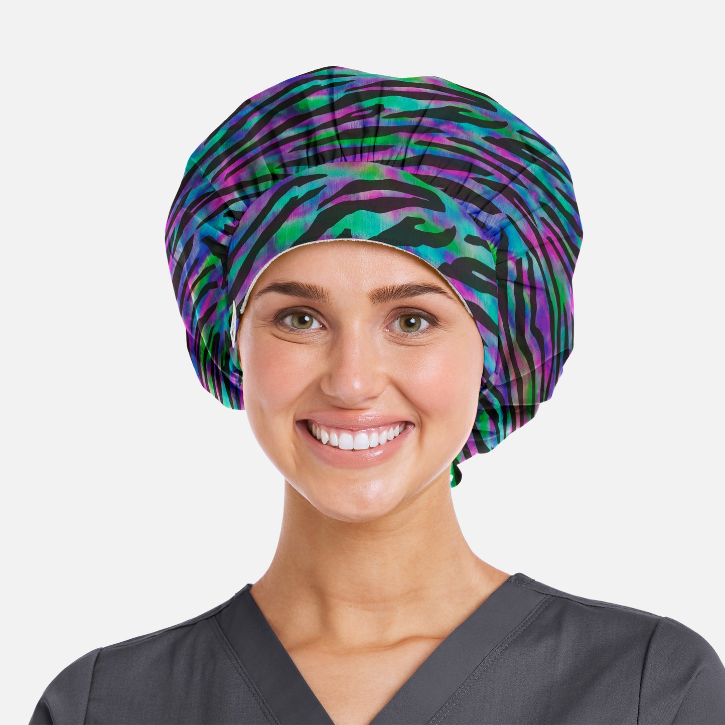 Maevn Scrub Cap NC325 Printed Unisex Bouffant Cap