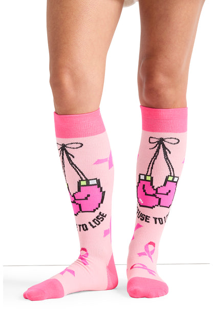 Cherokee Legwear Women's PRINTSUPPOR Women's 10-15mmHg Compression Socks