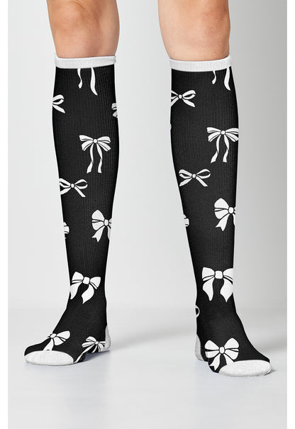 Cherokee Legwear Women's PRINTSUPPOR Women's 10-15mmHg Compression Socks