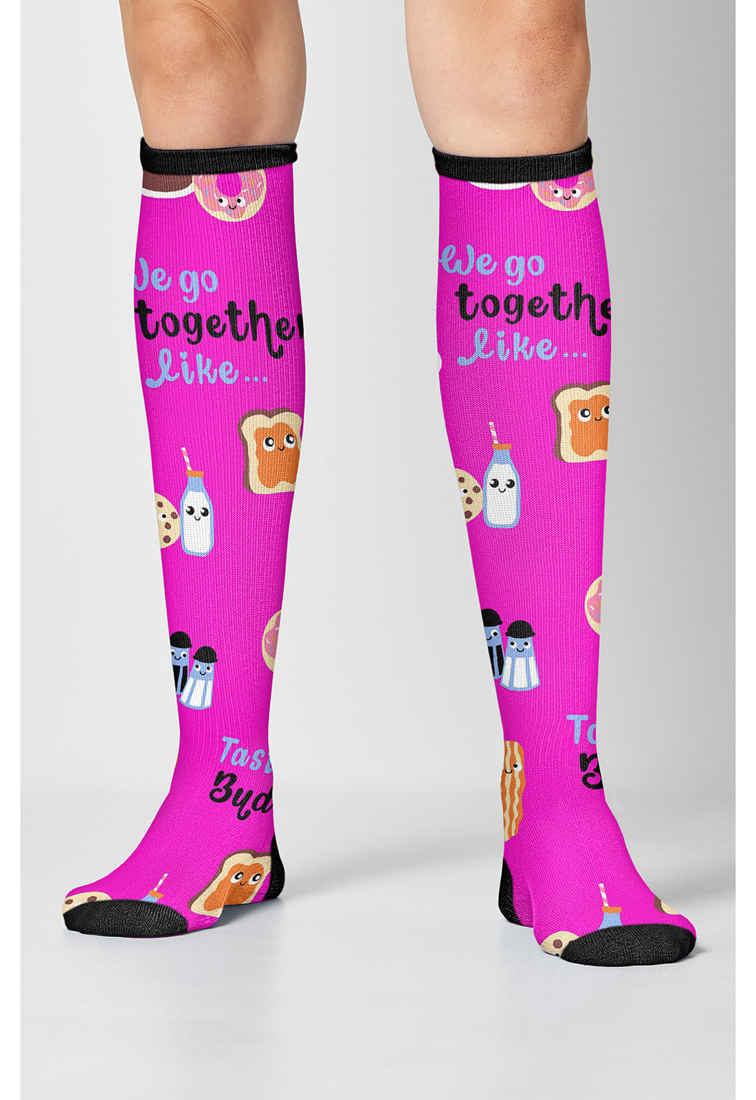 Cherokee Legwear Women's PRINTSUPPOR Women's 10-15mmHg Compression Socks
