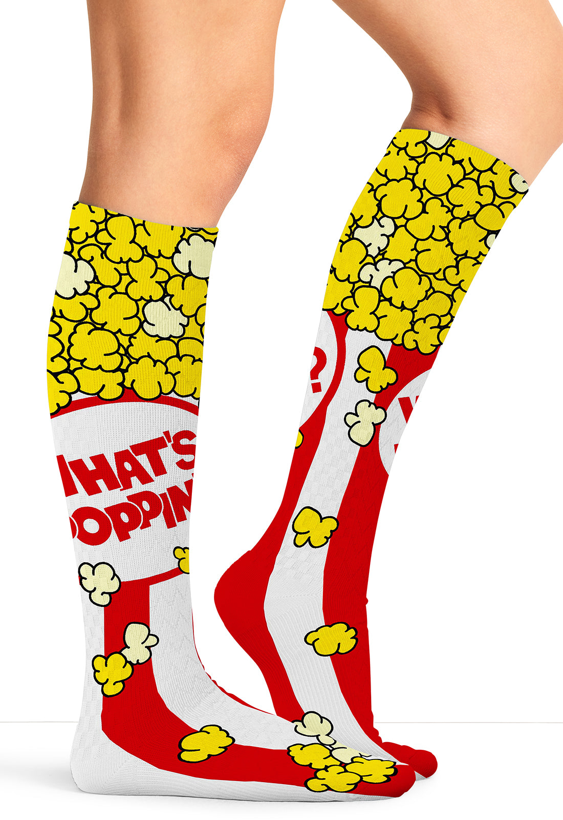 Cherokee Legwear Women's PRINTSUPPOR Women's 10-15mmHg Compression Socks