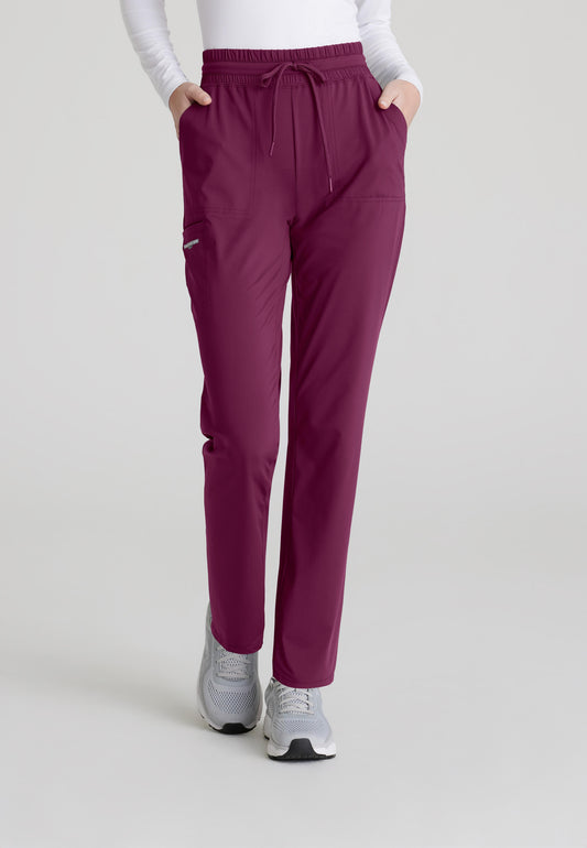 Skechers Slip-Ins SKP668 Reach Shirred Waistbandm Straight Leg Pant