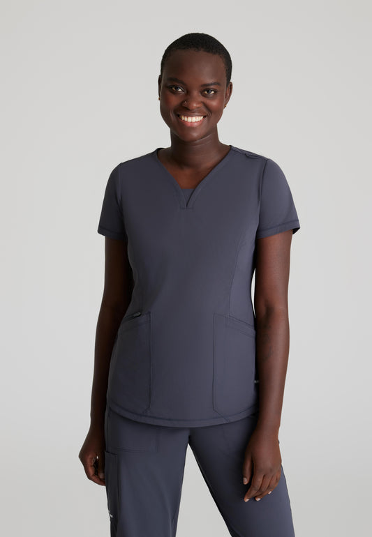 Skechers Slip-Ins SKT220 Serene 3-Pocket V-Neck Top