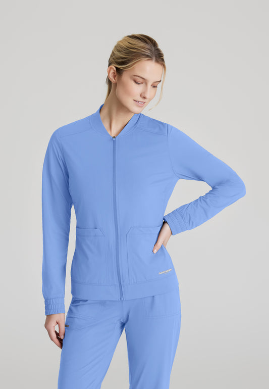 Skechers Slip-Ins SKW919 Plus Size Contour 3-Pocket Front Zipper Warm Up