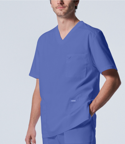 Landau ProFlex LT109 Men's 4-Pocket V-Neck Scrub Top