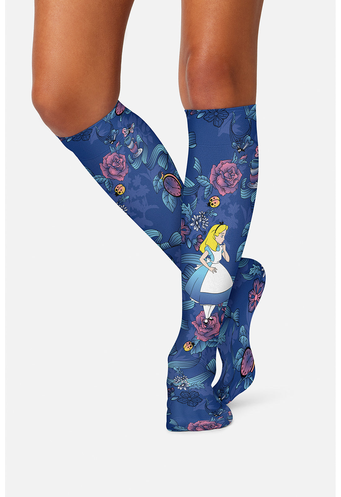 Tooniforms Legwear Women's TCOMFORTSUPPOR Knee High 8-15mmHg Compression Socks