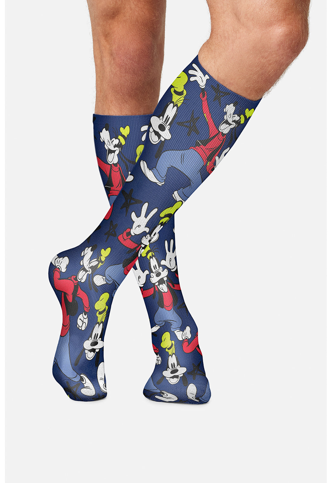 TF TOONS LEGWEAR Men's TMPRINTSUPPOR Men's 10-15mmHg Compression Socks