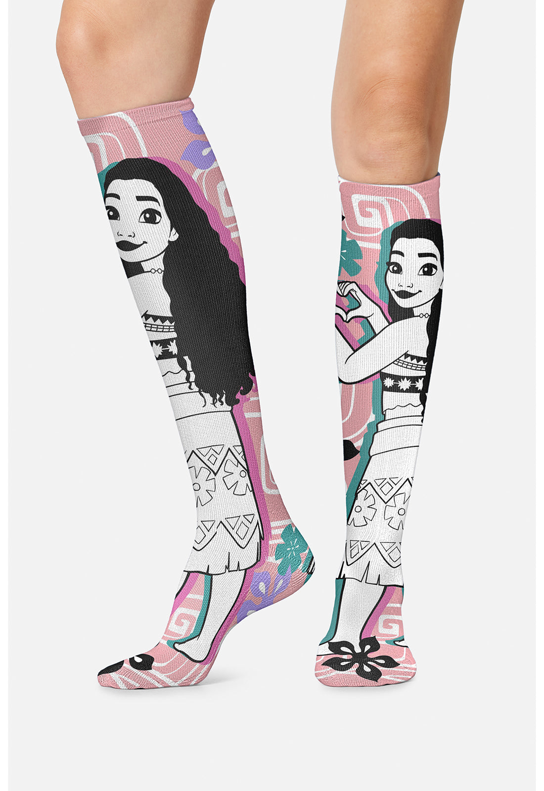 Tooniforms Legwear Women's TPRINTSUPPOR Women's 10-15mmHg Compression Socks