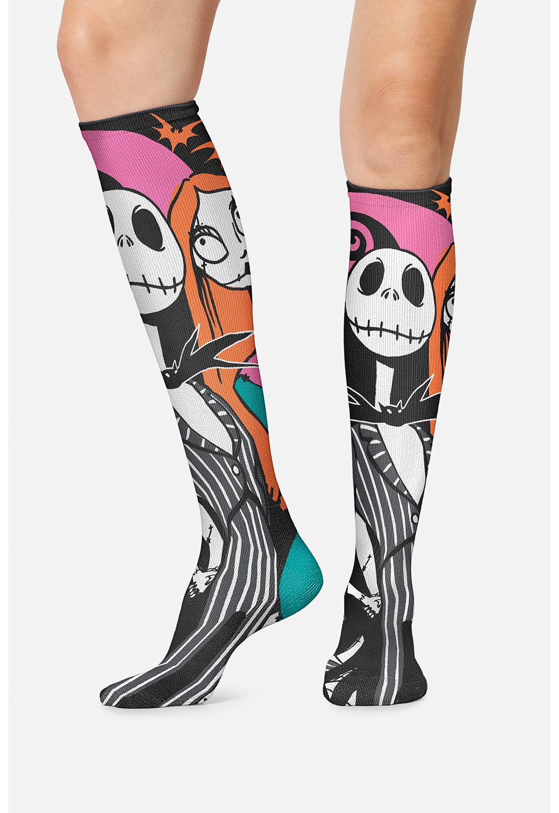 Toons Legwear Women's TPRINTSUPPOR Women's 10-15mmHg Compression Socks