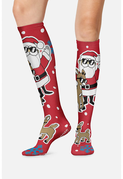 Tooniforms Legwear Women's TPRINTSUPPOR Women's 10-15mmHg Compression Socks