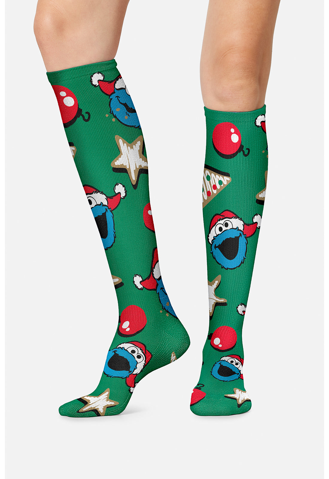 Toons Legwear Women's TPRINTSUPPOR Women's 10-15mmHg Compression Socks