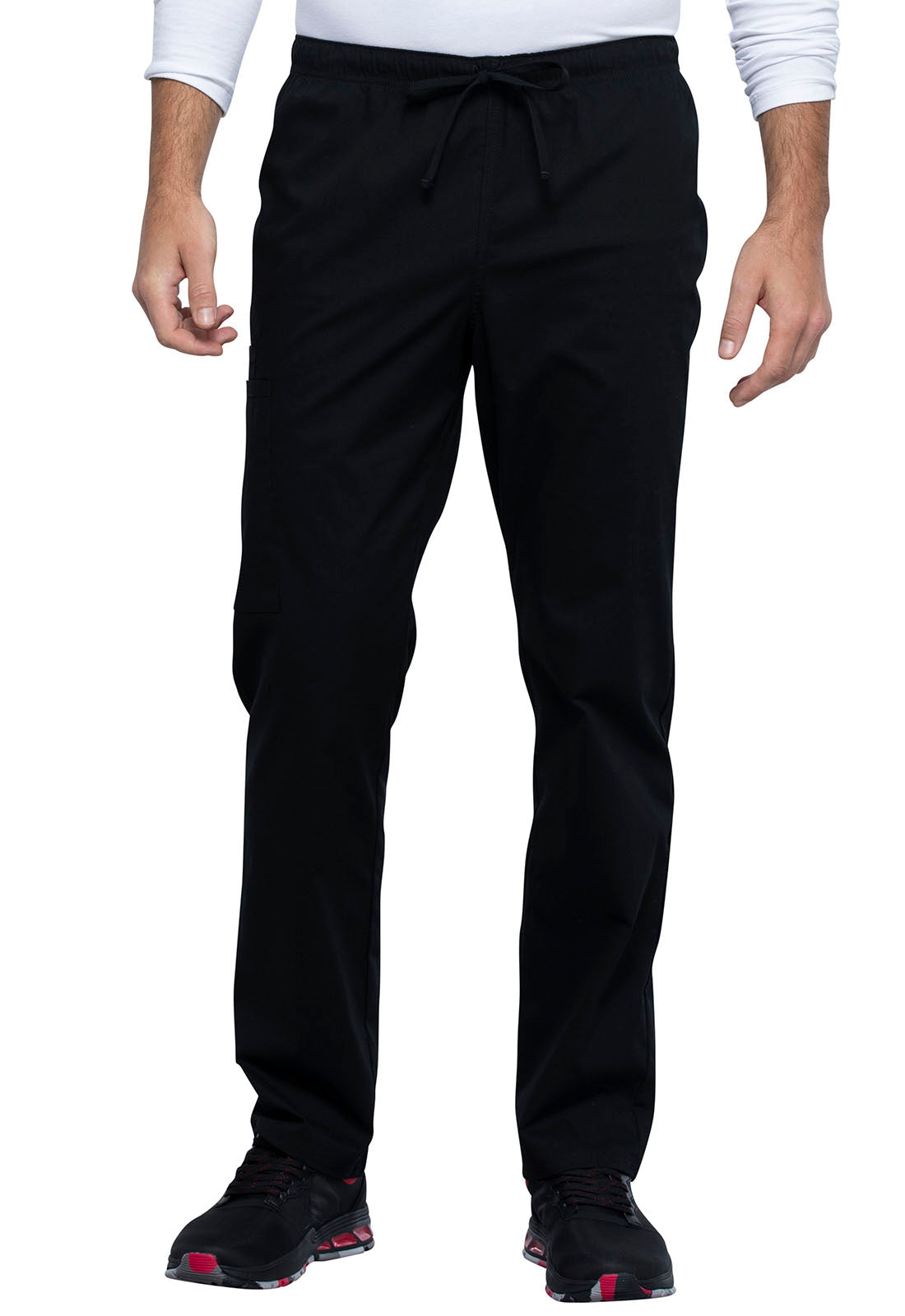 Cherokee WW Professionals Unisex WW030 Unisex Straight Leg Drawstring Pant