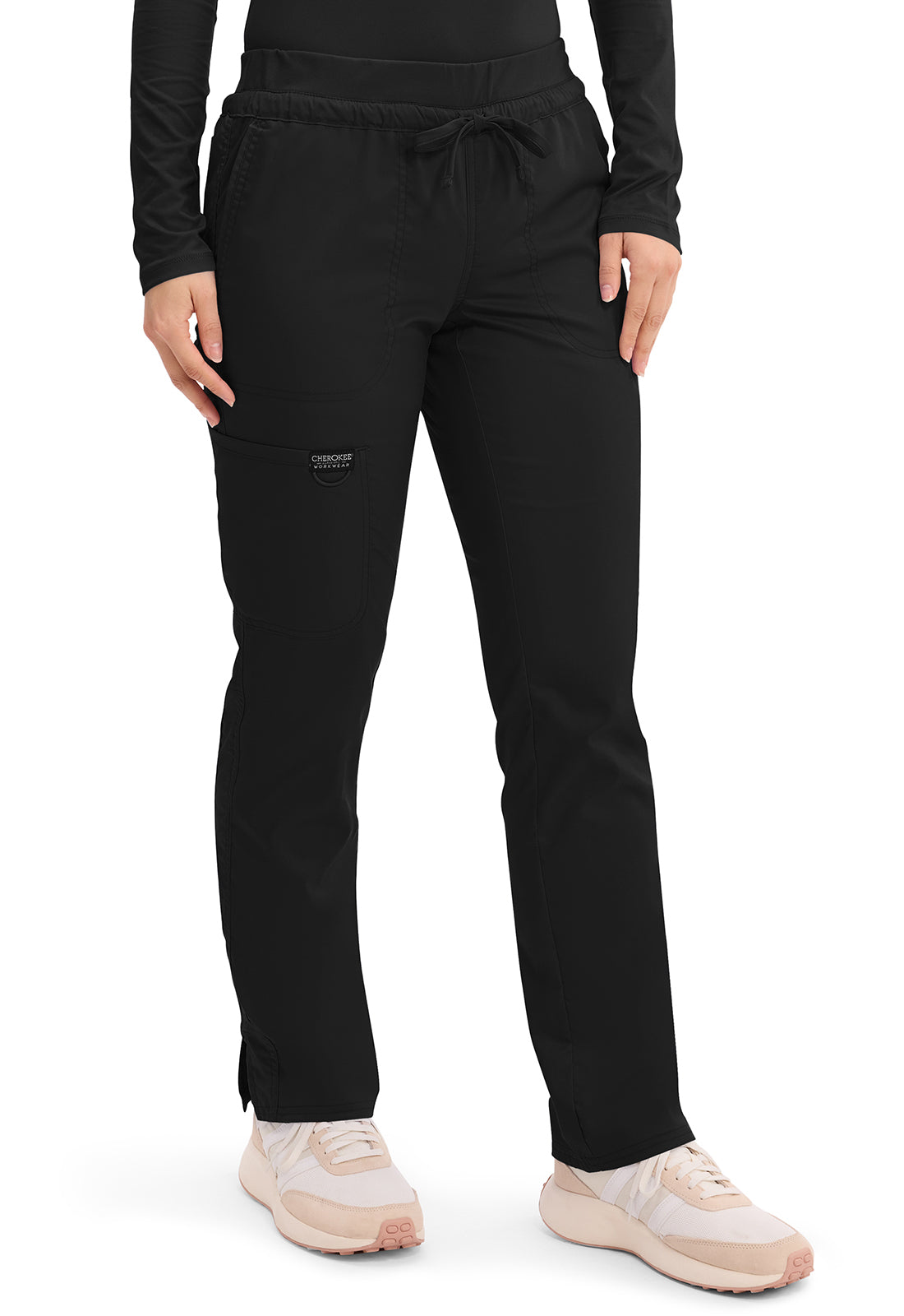Cherokee WW Revolution Women's WW105 Mid Rise Tapered Leg
