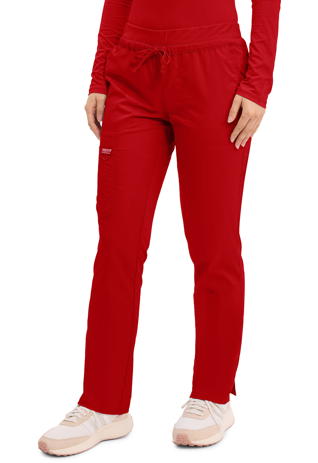 Cherokee WW Revolution Women's WW105 Mid Rise Tapered Leg