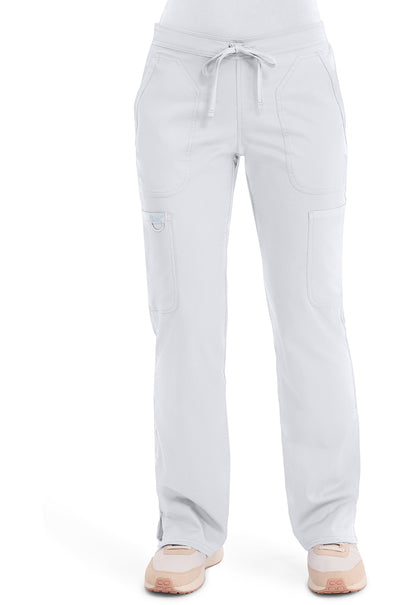 WW Revolution Women's WW120 Mid Rise Moderate Flare Drawstring Pant