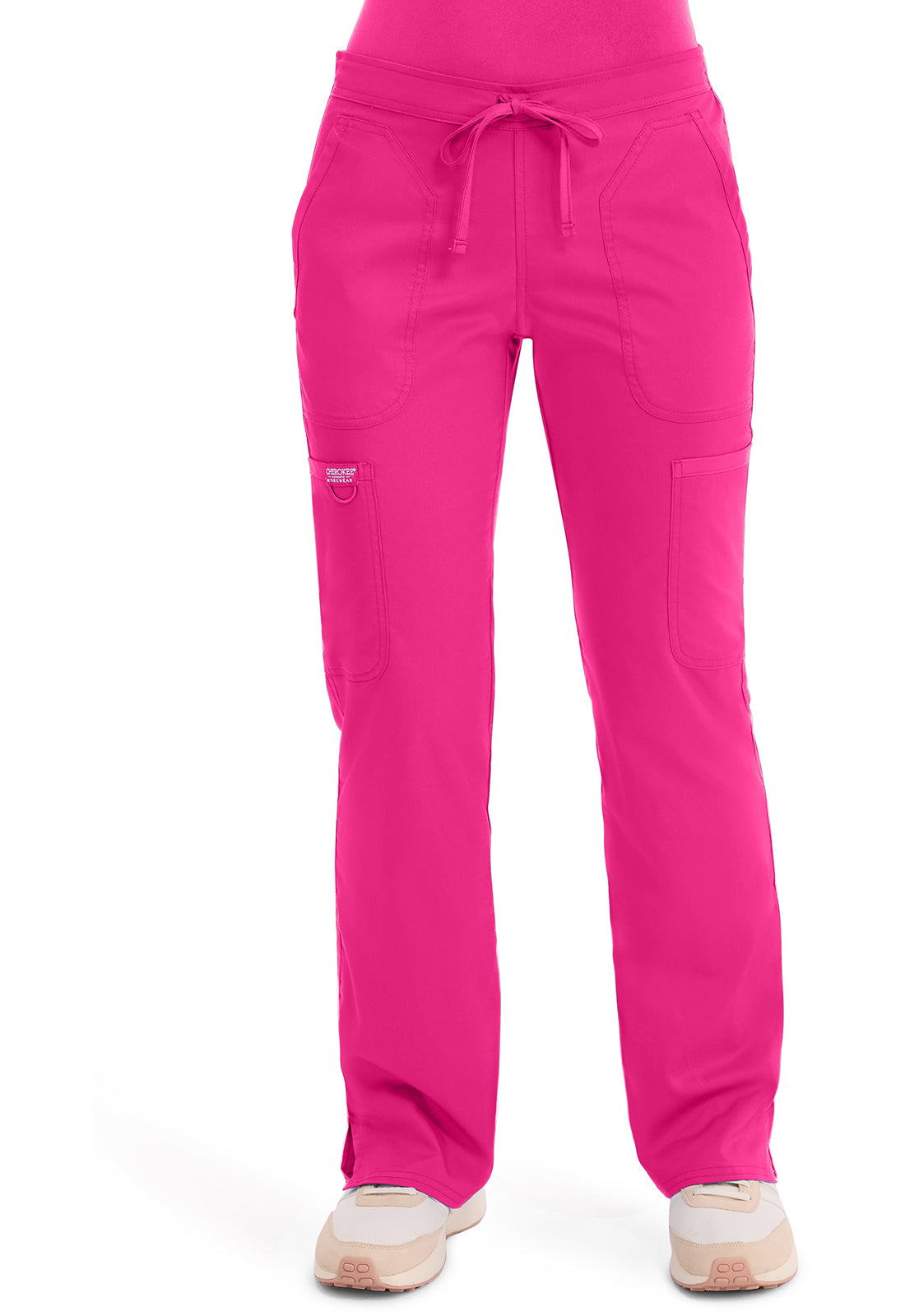 WW Revolution Women's WW120 Mid Rise Moderate Flare Drawstring Pant