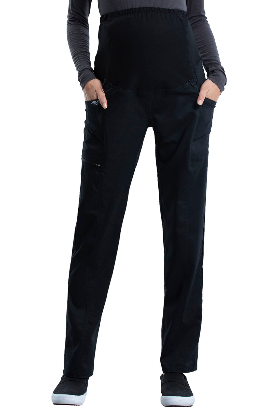 Cherokee WW Revolution Women's WW155 Maternity Straight Leg Pant