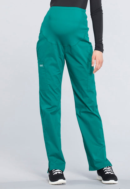 Cherokee WW Professionals Women's WW220 Maternity Straight Leg Pant