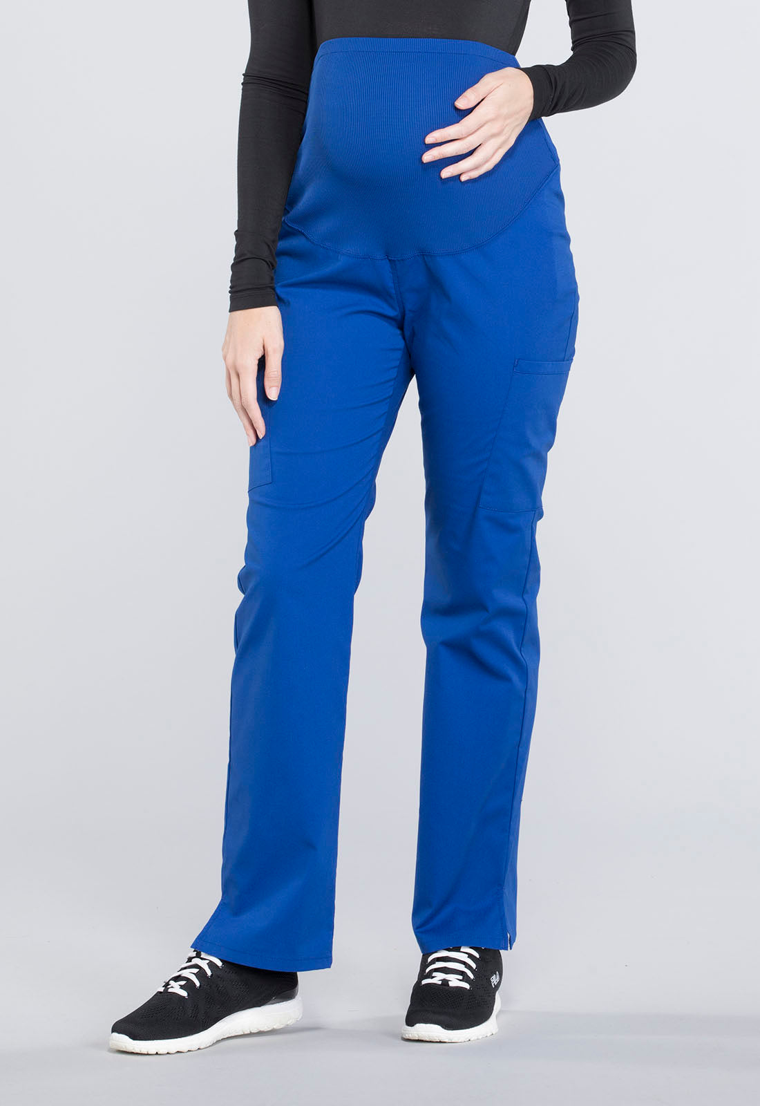 Cherokee WW Professionals Women's WW220 Maternity Straight Leg Pant