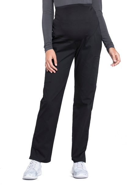 Cherokee WW Professionals Women's WW220 Maternity Straight Leg Pant